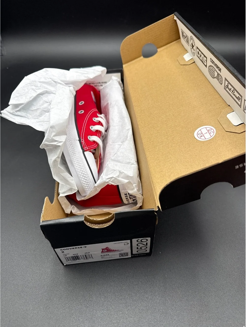 Converse Chuck Taylor All Star High Top Youth Sneakers Red 2